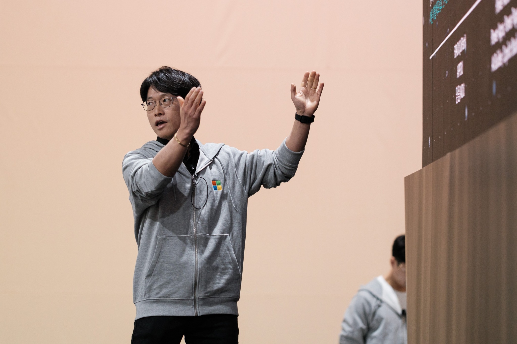 김범수, Microsoft AI Tour Seoul 발표 사진 1